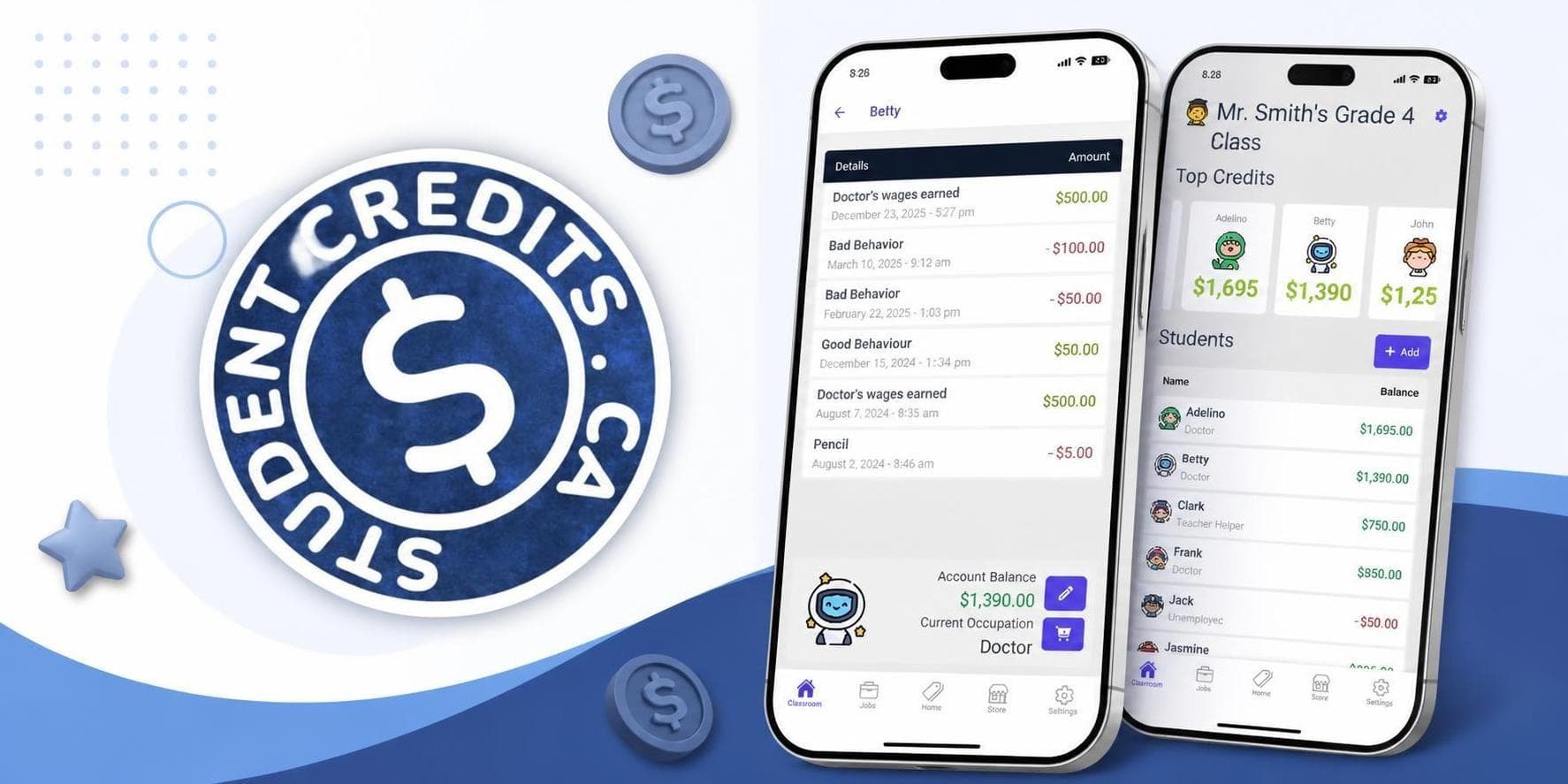 Student Credits Preview